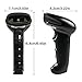 Wireless Automatic Barcode Scanner, Vindar Scanning Barcode Cordless Handheld Bar-code Reader For Library, Store, Supermarket, Warehouse