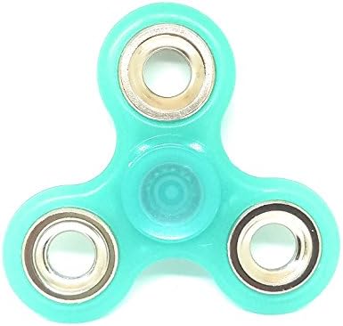 New 2017 Fidget Spinner Toy Stress Reducer | Fidget Toy With Premium Hybrid Ceramic Bearing | Adhd Fidget Toys | Smooth Surface Fidget Toy Spinner (Radium Green)