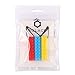 Chew Necklace For Boys and Girls (3-Pack) - Chewy Sensory Chewing Necklace for Autism ADHD Oral Motor Biting Teething - Chewelry Chew Brick by Solace