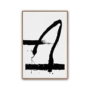 signwin Framed Canvas Wall Art Abstract Color Block...