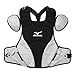 Mizuno Samurai Chest Protector, Black/Grey, 16