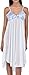 Women's Satin Silk 2 Piece Nightgown Set by EZI