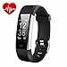 Fitness Tracker Fitness Watch Step Counter Activity Tracker Smart Wristband Pedometer with Heart Rate Monitor GPS Tracker Waterproof Sleep Monitor Step Counter Calorie Counter Smart Bracelet
