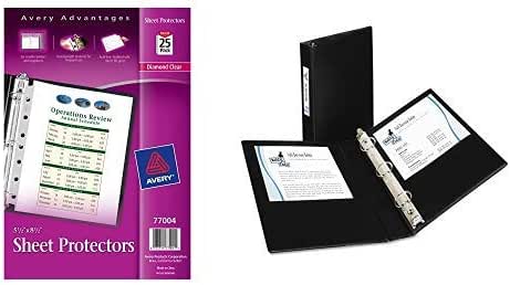mini binder photo sheet protectors