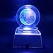 JINGDIAN Crystal LED Moon Lamp Light Ball