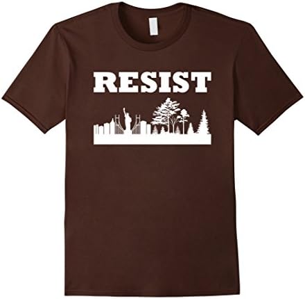 Mens New York Resist T-Shirt 3XL Brown