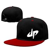 DP Dude Perfect Logo Contrast Color Hip-hop Baseball Hats Red (5 Colors)