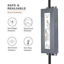 GINRANS 200W IP67 Waterproof Constant Voltage LED