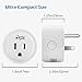 Smart plug, KMC Mini Wifi Outlet Compatible with Alexa, KMC Home & IFTTT,Smart Life, No Hub Required, Remote Control Your Home Appliances from Anywhere, ETL Certified(2 Pieces)