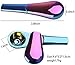 XGPA Jamaican Pipe Small Pipe Mini Pipe Detachable Pipe Transformation Design Pipes Gift for Father Husband Boyfriend (Gradient Red)