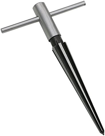 Loweryeah 1pcs Adjustable Hand Reamer Tapered Straight Flute Handle Reamer Tool 1/8-1/2 inch(3-13mm)
