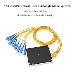 GELRHONR PLC Fiber Splitter, SC UPC 1X8 PLC