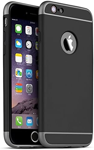 iPhone 6 case/iPhone 6s Case, Acewin Shockproof Ultra Thin Hard Protective Case Cover for iPhone 6 iPhone 6s (4.7 Inch) (Black) Wireless Phone Accessory