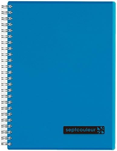 5 x Maruman Septcouleur N572B-02 Ring Notebook - Blue
