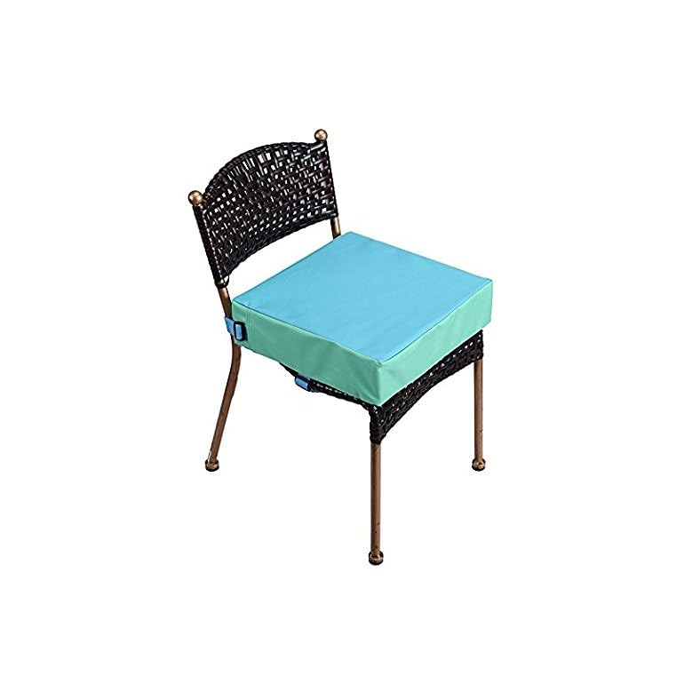 Toddler Booster Seat for Dining Table, Double Straps Washable Portable Booster Seat Dining Table, Increasing Cushion for…