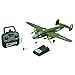 Flyzone WWII B-25 Mitchell Bomber Micro Ready To Fly radio Controlled Airplane 21.7