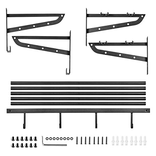 Sunix Sports Equipment Storage, Ball Storage Rack Basketball Holder