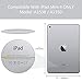 iPad Mini 4 Case, Dteck Slim Lightweight PU Leather Smart Cover Folio Case Stand with Auto Sleep / Wake Function for iPad Mini 4 (2015 Release) 7.9 inch iOS Tablet, Simple Marble