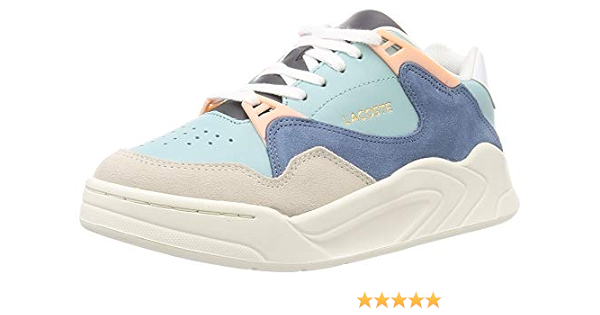 Lacoste Women's Court Slam 120 2 SFA Trainers, Blue (Lt Grn/Off Wht Aak), 7  UK : Amazon.com.au: Clothing, Shoes \u0026 Accessories
