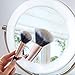 Zadro Surround Lighted Dimmable Sunlight 10X/1X Magnification Wall Mount Bathroom Makeup Grooming Mirror with 10.5
