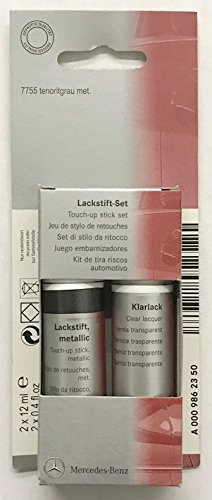 Mercedes Benz Genuine Touch Up Paint Pen Color Code (755 - Tenorite Grey)