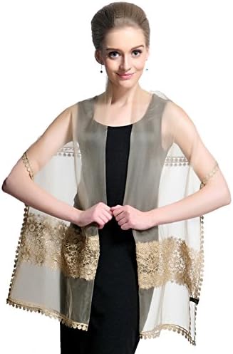 Silk scarves Mulberry silk yarn scarf Shawl Long Fall winter lace versatile scarf-E One Size