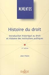 Histoire du droit
