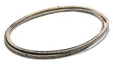 Mower Deck Belt - 48" - Replacement for 180808 - 532180808 - Compatible with Husqvarna Craftsman Poulan