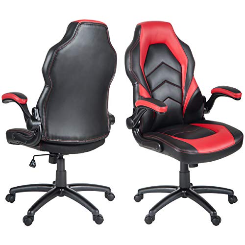 image for ModernLuxe Ergonomic Office Chair Swivel Chair High Back Racing Style 