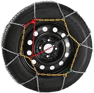 車のスノーチェーンポータブルタイヤトラクションチェーン 卓抜 合金鋼スノーホイール車のタイヤスノータイヤチェーンスノータイヤチェーン195 2タイヤ用 65r15
