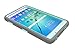 BAUBEY Case for Samsung Tab A6 7.0 2016 SM-T280 T285, Hybrid Heavy Duty Shockproof Impact Resist Hard Rubber Protective Case Cover for Samsung Galaxy Tab A6 7.0 2016 SM-T280 SM-T285 (Grey / Aqua)