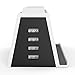 Charging Station, Ancreu 4 USB Multi-Port Charging Power Strip Surge Protector with Night Light Lamp for Baby Bedroom, 2AC Outlets and Built-in Holder Stand for iPhone, iPad, Tablet …