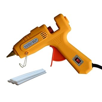 ApTechDeals 60W /100 Watt Dual Watt Glue Gun with 5 Milky Glue Stick