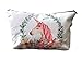 Unicorn Gifts for Girls 4 Pack - Unicorn Drawstring Backpack/Makeup Bag/Inspirational Necklace/Hair Ties (White)
