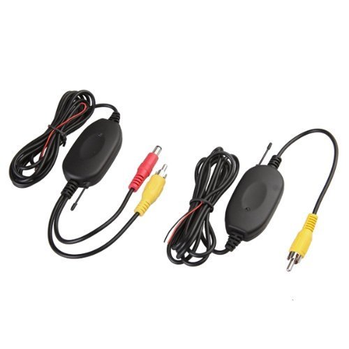 BW RCA Wireless Transmitter & Receiver for Car Rearview Reversing Camera Monitor