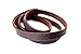 Mighty Paw Leather Dog Leash - Genuine Distressed Material - Premium - Suitable for All Pet Sizes - Heavy Duty Dogs Leashes - Modern - Dark