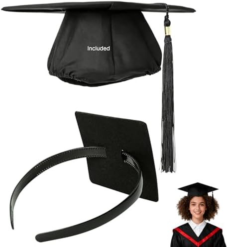 Graduado de la escuela secundaria o gorra universitaria sombrero de