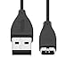 Henoda 2PCS 3FT Replacement USB Charger Charging Cable for Fitbit Charge HR Band Wireless Activity Bracelet