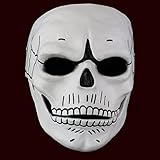 Smays James Bond 007 Film Spectre (2015) Similar Cosplay Mask Gift for Halloween Party, Masquerade, Stage Performance, Carnival and Bar (Polyresin, Hard Case / Strong / Heavy, White)