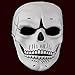 Smays James Bond 007 Film Spectre (2015) Similar Cosplay Mask Gift for Halloween Party, Masquerade, Stage Performance, Carnival and Bar (Polyresin, Hard Case / Strong / Heavy, White)