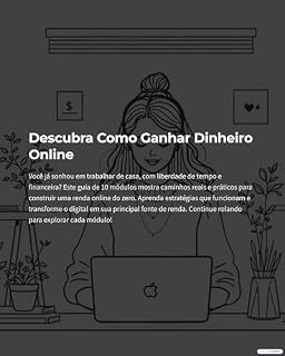 Livro 10 Módulos para Ganhar Dinheiro Trabalhando na Internet