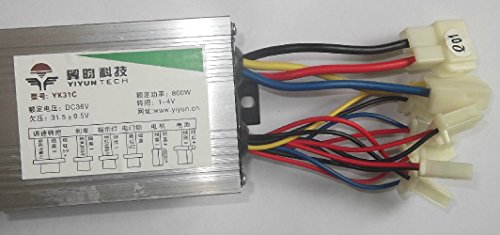 36V48V 800W Electric Motor Controller Brush DC Motor Speed Control For Electric Tricycle Scooter Brushed controller (36V800W)