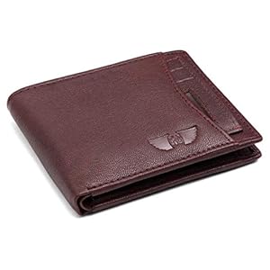 Royster Callus Royster Callus Maroon Leather Men’s Wallet (RCW1019-3)