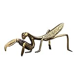 NUOBESTY Copper Praying Mantis Feng Shui Brass