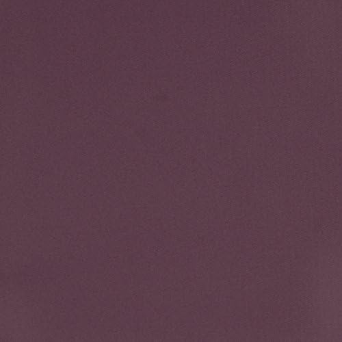 Sunbrella Indoor/Outdoor Soft Solid Upholstery Fabric by The Yard Illumination Plum by Alaxi