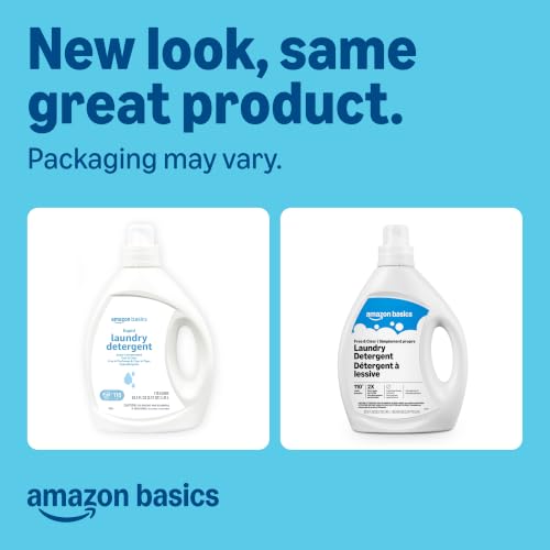 Amazon Basics Concentrated Liquid Laundry Detergent, Free of Perfumes & Clear of photo 7