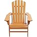 Kotulas Classic Peach Painted Wood Adirondack Chair