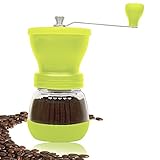 Coffee Grinder - Manual, High Quality Burr Coffee Grinder - Coffee Maker With Grinder For Espresso - Roasted Coffee Bean Grinder - Burr Grinder Coffee Mill - Best Manual Coffee Grinder Period!