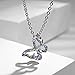 Gift for Girls White Gold Plated Butterfly Multi-color Swarovski Elements Austraina Crystal Pendant Necklace