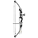 SAS Sergeant 55 Lb 29'' Compound Bow Package with 3-Pin Sight, Arrow Rest, Quiver, Arrows, Arm Guard and Finger Tab